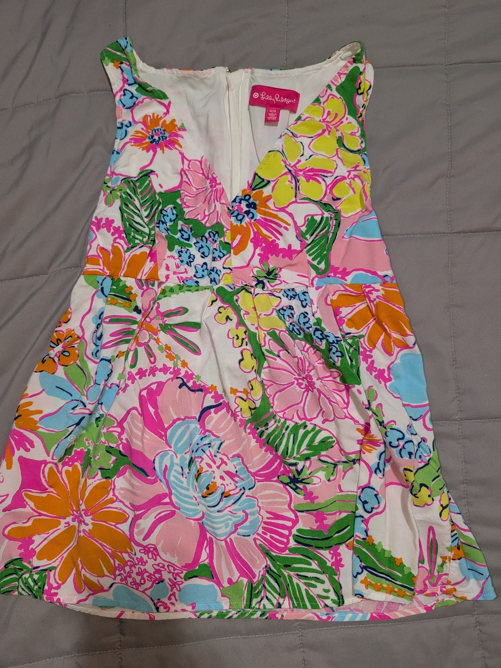Feminine Floral Vibrant Top By Lily Pulizer For Target